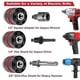 thumbnail image 5 of Keyless Drill Chuck for Milwaukee, 1/2-20UNF Mount, 1.5-13mm Self-Tighten, with SDS-Plus & Hex Shank Edition 0627, 5 of 5