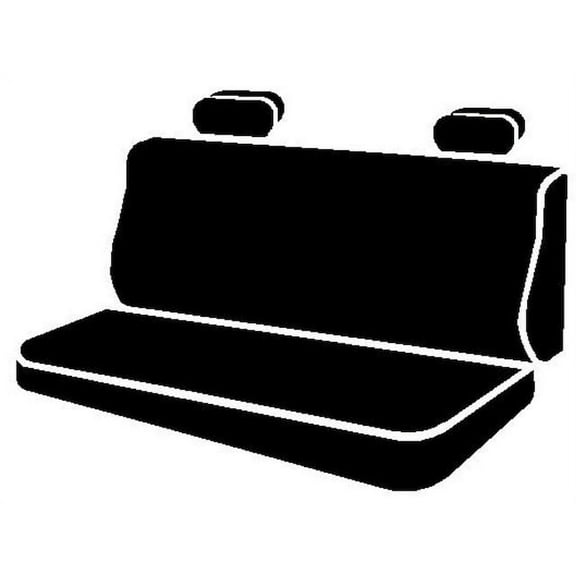 Rear Seat Cover - Compatible with 2007 - 2013 Chevy Silverado 1500 2008 2009 2010 2011 2012