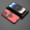 thumbnail image 4 of Military Shockproof for iPhone 16 Pro Max Protective Case Heavy Duty Armor Rugged Sturdy Phone Cases with Ring Kickstand Bumper Anti-Scratch Cover for iPhone 16 Pro Max,Red, 4 of 8