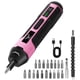 thumbnail image 1 of JENABOM Destornillador Eléctrico Inalámbrico 21 en 1, Destornillador Recargable de 3.6V, Torque Máximo de 5N. M, Torque de 4 Velocidades, Luz LED, para Mujer Hogar Oficina Bricolaje (Rosa), 1 of 7