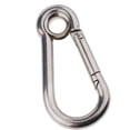 thumbnail image 1 of Gancho de resorte de acero inoxidable Clip Llavero Mosquetón para acampar Senderismo, 5 80x40mm Zulema Mosquetón de acero inoxidable, 1 of 8
