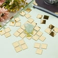 thumbnail image 6 of 100pcs Golden Mirrors for Crafts Triangle Self Adhesive Mirror Tiles 0.6x0.7 Inch Acrylic Craft Mirror Stickers Small Mirror Circles for Framing Crafts DIY Projects Wall Table Decor, 6 of 9