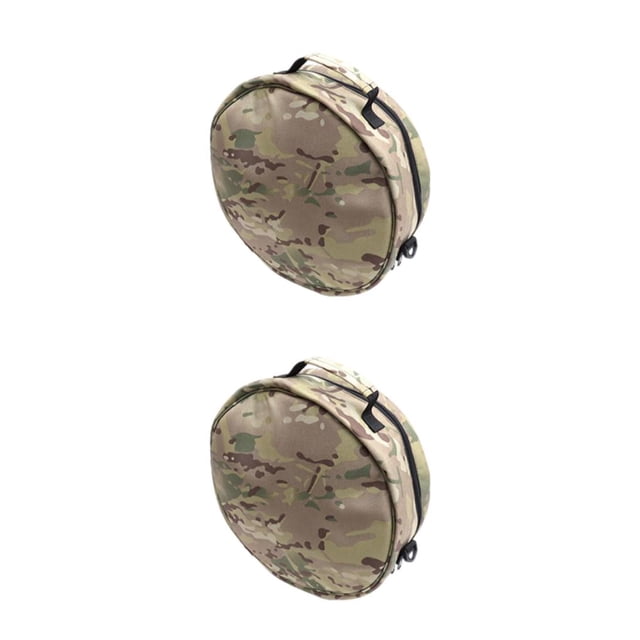 Eigraketly Diving Regulator Bag Organizer Regulator Storage Handy Round Gear Bag camuflaje británico 2Conjunto