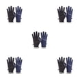 thumbnail image 1 of Sonducket Guantes térmicos de invierno Pantalla táctil Guante de lana gruesa con rayas reflectantes Deportes Senderismo Mitones impermeables Type5 NO5, 1 of 6
