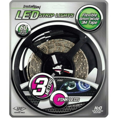 3 Meter Led Strip Light - Pink - Retail Packaged price history on PriceWatchPro