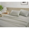 thumbnail image 4 of 100% Cotton Full/Double Size Sheet Set – 450 Thread Count Soft & Breathable Sateen Bed Sheets with Deep Pockets – 4-Piece Bedding Set – Moonstruck, 4 of 12