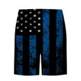 thumbnail image 4 of FAVIPT USA American Flag Shorts,Men's Patriotic Board Shorts Swim Trunks,Mens Swim Shorts Comfort Quick Dry Summer Beach Shorts Swimwear Bathing Suits, 4 of 5