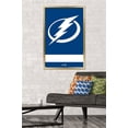 thumbnail image 2 of NHL Tampa Bay Lightning - Logo 21 Wall Poster, 22.375" x 34", Framed, 2 of 3