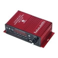 400W Bluetooth Power Amplifier with Active Subwoofer Output 4.1CH