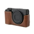 thumbnail image 1 of GadgetCom Half Case Compatible with RICOH GR III GR3 GR3X IIIx / IV GR4 , Anti-Slip PU Leather Camera Shell Cover, 1 of 7