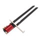 thumbnail image 1 of Adaptador Inalámbrico De Tres Bandas, Adaptador De Tarjeta De Red Inalámbrica 5.3 6Ghz 5GHz 2.4GHz Para Juegos, 1 of 7