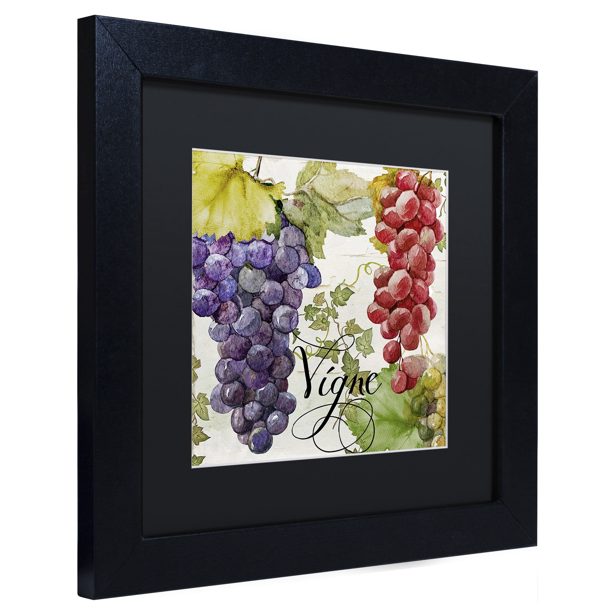 Trademark Fine Art "Wines of Paris I" Canvas Art by Color Bakery, Black Matte, Black Frame