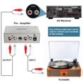 thumbnail image 3 of Preamplificador de phono Jancane para tocadiscos, entrada RCA, adaptador de 12 V, 3 of 7