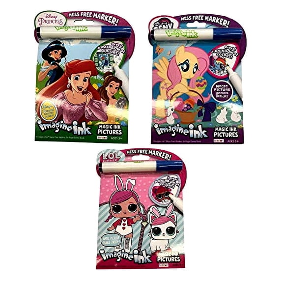 Bendon: Imagine Ink Coloring Book Set, Book 1 (Magic Ink Edition) (Paperback)