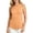 Orange, variant on Womens Tank Tops Sleeveless High Split Side Crew Neck Tank Curved Hem Loose Fit Blouses for Daily Casual Wear White