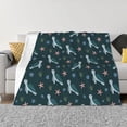 thumbnail image 1 of Fotbe Cute Turtle Manta de Franela con Estampado, Manta Ultrasuave para Cama, Sofá, Auto, Hipoalergénica y Antibolitas-60"x50", 1 of 6