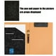 thumbnail image 5 of Organizador de contratos en cuero, portafolio magnético, carpeta multiuso, diseño elegante, para oficina, almacenamiento ordenado, carpeta de negocio, acero inoxidable, duradero, para trabajo,, 5 of 8
