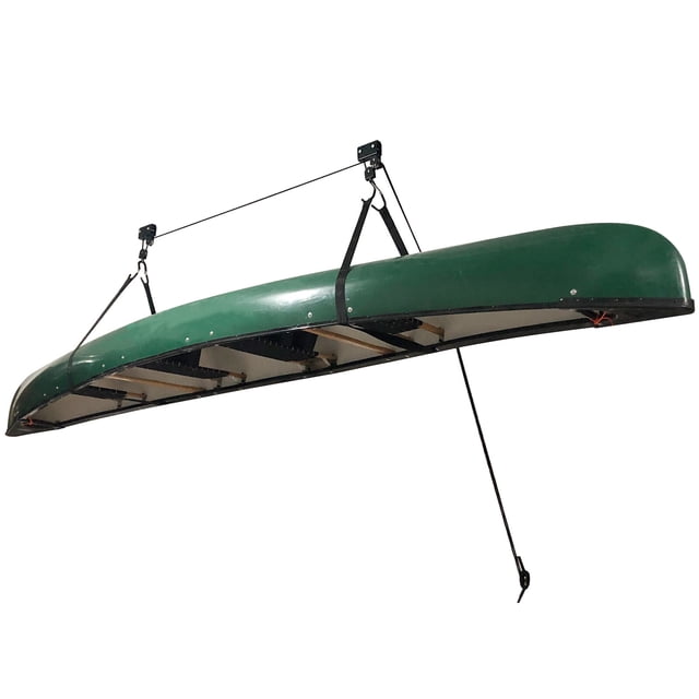 Kayak Lift with Hanging Pulley System Kayak Ceiling Rack Garage Ceiling Mount for Paddleboard Canoe