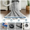 thumbnail image 5 of Washable Rug Stain-Resistant Colorful Floral Rug for Living Room Foldable Ultra Soft Thin Floor Mat Indoor Low Pile Non Slip Carpet for Nursery Kids Bedroom Play Room, 5 of 9