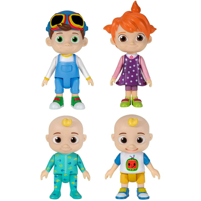 Cocomelon - famille set de 4 figurine multicolore Jazwares