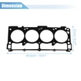 thumbnail image 3 of 2 uds Junta de Culata Motor 26423PT Unique Bargains para Dodge Ram 1500, 3 of 7