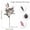 A, variant on Artificial Branch Christmas Decor, with Berries Pinecone 5 Styles for Home Tree, 19.7in for Mantel Centerpiece Wreath Decor
