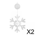 thumbnail image 1 of Luz navideña para ventanas,Luces navideñas para ventanas con decoración de ventosas,Luces navideñas para interiores y exteriores para casa y automóvil,Decoración navideña iluminada para, 1 of 8