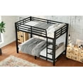 thumbnail image 6 of Bed Frames Metal Twin over Twin Bunk Bed for Teens and Adults,Space-Saving/Noise Reduced/No Box Spring Needed, Black,Storage Beds Frames, 6 of 9