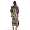 thumbnail image 3 of Riviera Sun Long Dashiki Caftan / Caftans for Women (Blue - Multi, Small - Medium), 3 of 3