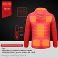 thumbnail image 6 of Dovford Hooded Puffer Jacket for Men - Water Resistant Bubble Coat for Men | Puffy Alternative Down Jacket 2024, 6 of 7