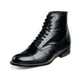 thumbnail image 2 of Stacy Adams Men's Madison Boot High Top Biscuit Black 00015-01, 2 of 8
