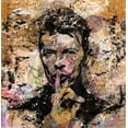 thumbnail image 2 of Wiley, Marta 20x20 White Modern Wood Framed Museum Art Print Titled - David Bowie II, 2 of 4