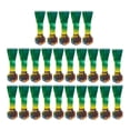 thumbnail image 1 of Medallas de premio con cinta para el cuello, juego de medallas de Metal para ganadores, para niños, eventos deportivos de fútbol, 25 uds. Color Bronce, 1 of 8