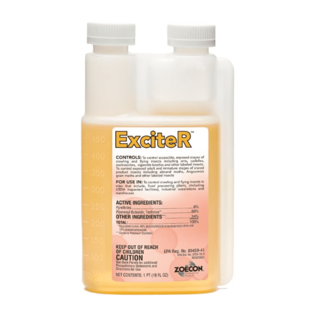 Exciter Pyrethrin Concentrate: Powerful 6% Pyrethrins, Fast Knock-Down of Insect Pests USA Supply Chemical Resistant Gloves with ReSist Technology USA Supply Pest Identification Card - Copyright 2024