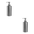 thumbnail image 3 of Billuyoard Dispensador de a mano de acero inoxidable, reemplazo portátil antioxidante, lavable, para el hogar, baño, inodoro, contenedor de Type2 NO2 Billuyoard CBP093711, 3 of 5