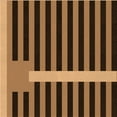 thumbnail image 1 of Ahgly Company Machine Washable Indoor Square Transitional Orange Area Rugs, 6' Square, 1 of 7
