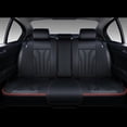 thumbnail image 4 of FLORICH Front Car Seat Covers, Comfortable Faux Leather Seat Protectors, Automotive Cushions Universal Fit for Most Cars SUV Trucks, RedLine, 4 of 6