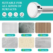 Godance Shower Curtain Rod, 27-76 inch Adjustable Spring Tension Curtain Rod, Heavy Duty Stainless Steel Shower Rod, No Drilling Shower Rod for Bathroom, Windows, Kitchen