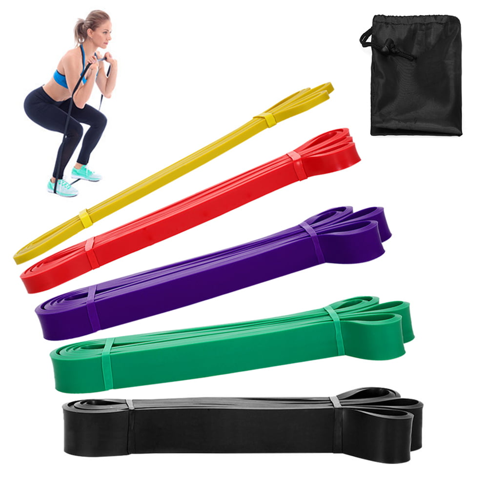 Resistance loop bands set Strength Outdoor Gym exercise Yoga Fitness Pull Up 