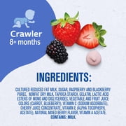 (3 pack) Gerber Stage 3 Baby Snacks, Yogurt Melts, Mixed Berries, 1 oz