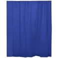 thumbnail image 1 of Navy Blue Extra Long Shower Curtain Liner Plastic 79"L x 71"W, 1 of 5
