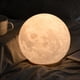 thumbnail image 2 of Lámpara de Luna Grande Giratoria con Impresión 3D, Luz de Luna Colgante, Luces de Noche para Habitación de Niños, Lámpara de Galaxia, Regalo para Niños, Niños y Niñas, 2 of 5