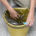thumbnail image 1 of EXHUMKY Sky-Blue Plastic Garbage Bin Clips for Home and Office Use 10Pcs Compact Clip Design, 1 of 6