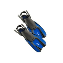 Ocean Reef Duo  Travel Ready Fins Set Scuba, Diving, Freedive, Snorkeling Blue