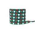 thumbnail image 2 of Christmas Themed Shoe Laces Set of 2 - Red/Green Striped Sneaker Laces for Boots, Athletic Shoes, Holiday Gifts, Festive Footwear Accessories, 2 of 6