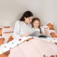 thumbnail image 4 of Erosebridal Kawaii Capybara Bedding Comforter Set 7 Pieces For Boys Girls,Kids Cartoon Animal Full Bedding Set,Breathable Home Decor, 4 of 6