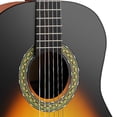 thumbnail image 2 of Pyle Beginner Acoustic Guitar Kit, 1/4 Junior Size All Wood Instrument for Kids, Adults, 30" Sunburst Teardrop Matte, 2 of 8