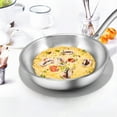 thumbnail image 6 of KooMall 12 10 8 Inch Multi-use Silicone Microwave Mat, Trivet, Pot Holders, Drying, Baking, Place Mat, Utensils Rest, Cover Pad for Hot Pot Pans Bowls Plates Dishes Kitchen Counter,Heat Resistant,Gray, 6 of 6