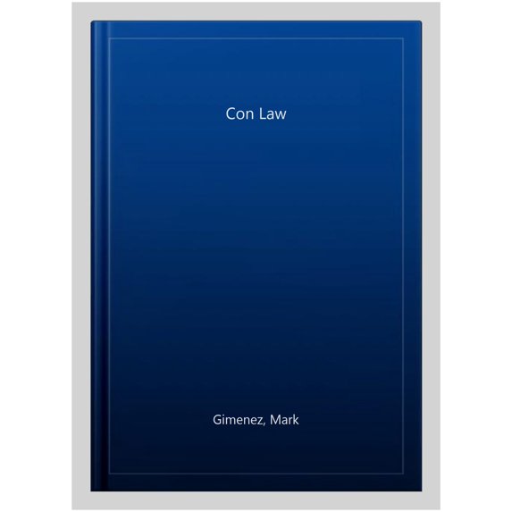 Pre-Owned Con Law (Paperback) 0751543810 9780751543810