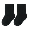 thumbnail image 5 of GYRATEDREAM Toddler Boys Girls Warm Crew Length Socks Winter Warm Thick Cotton Socks 5 Pack, 5 of 6